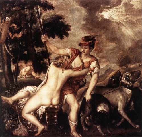 Venus and Adonis (Titian, Rome)